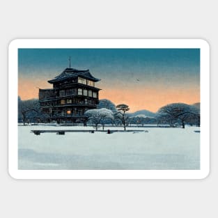 Hiroshima Winter Lodge Sticker